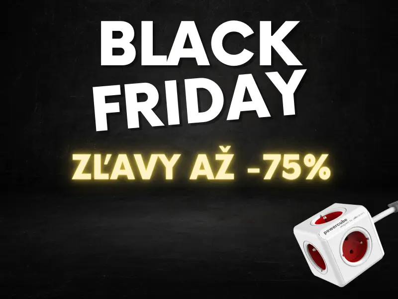 BLACK FRIDAY - ZĽAVY až -75%